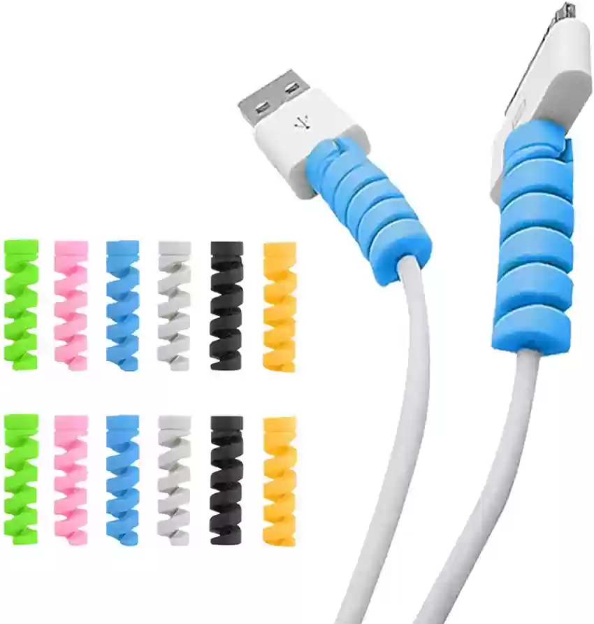 5 Pcs Cable Protectors, cable Protector, wire protector cable